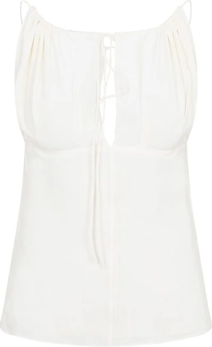 Totême Gathered Halterneck Top