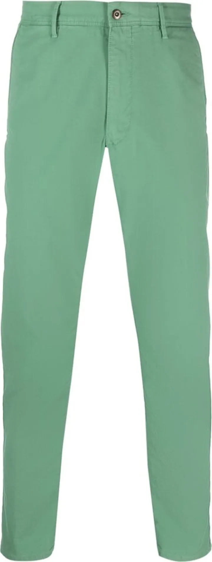 Cropped Straight-Leg Trousers