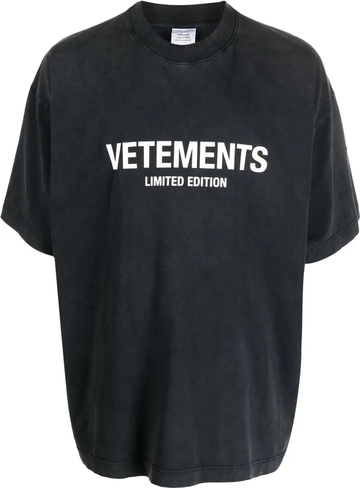 logo print short-sleeve T-shirt