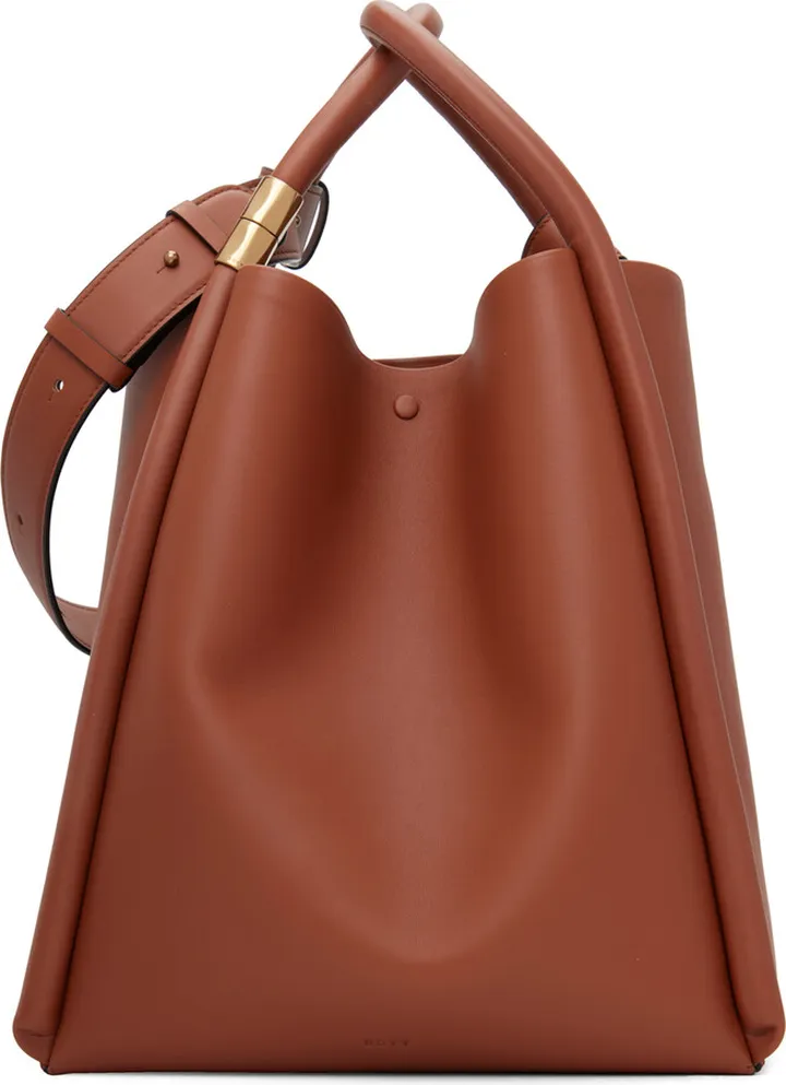 BOYY Brown Lotus 25 Tote