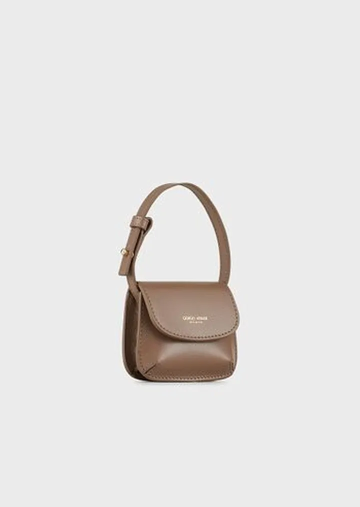 La Prima palmellato leather mini-charm