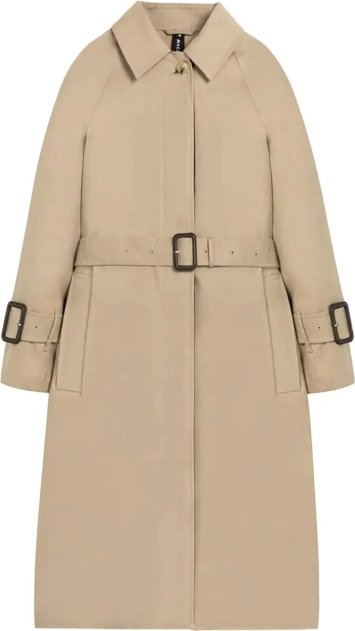 Maretta Raintec Cotton & Wool Contrast Overcoat