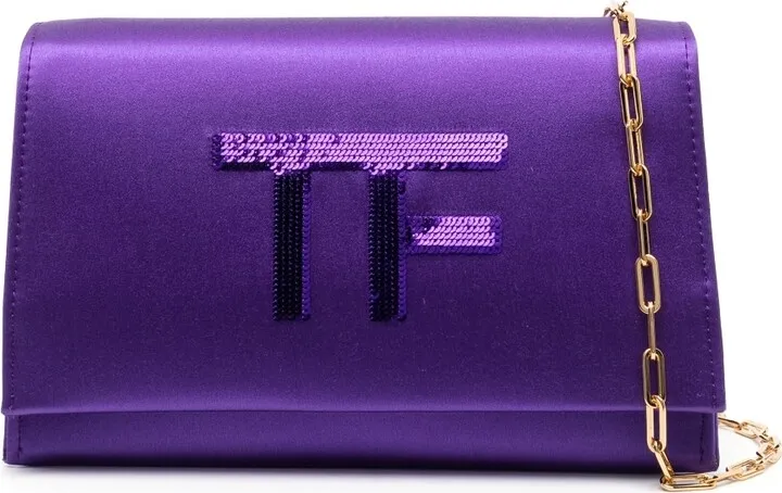 Disco sequin-embellished crossbody bag