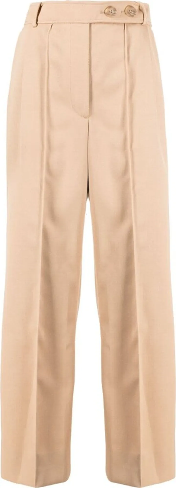 Straigtht Cropped Trousers