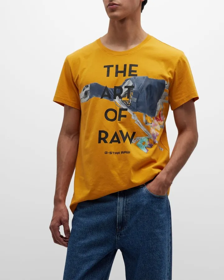 Men's Running Dog The Art Of Raw T-Shirt