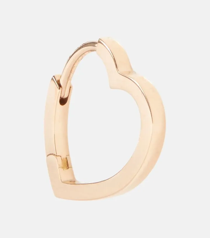 Antifer Heart Small 18kt rose gold single earring