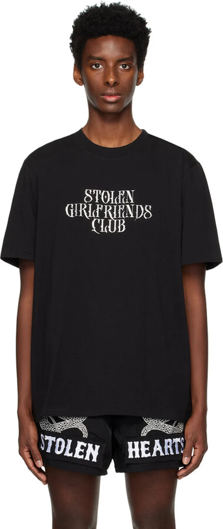 Stolen Girlfriends Club Black Chrome Club T-Shirt