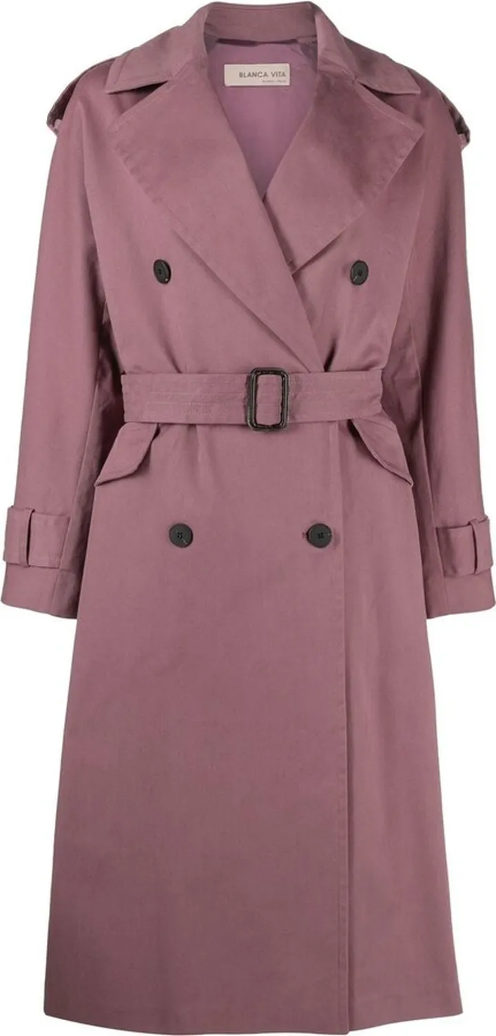 Double-Breasted Trench Coat