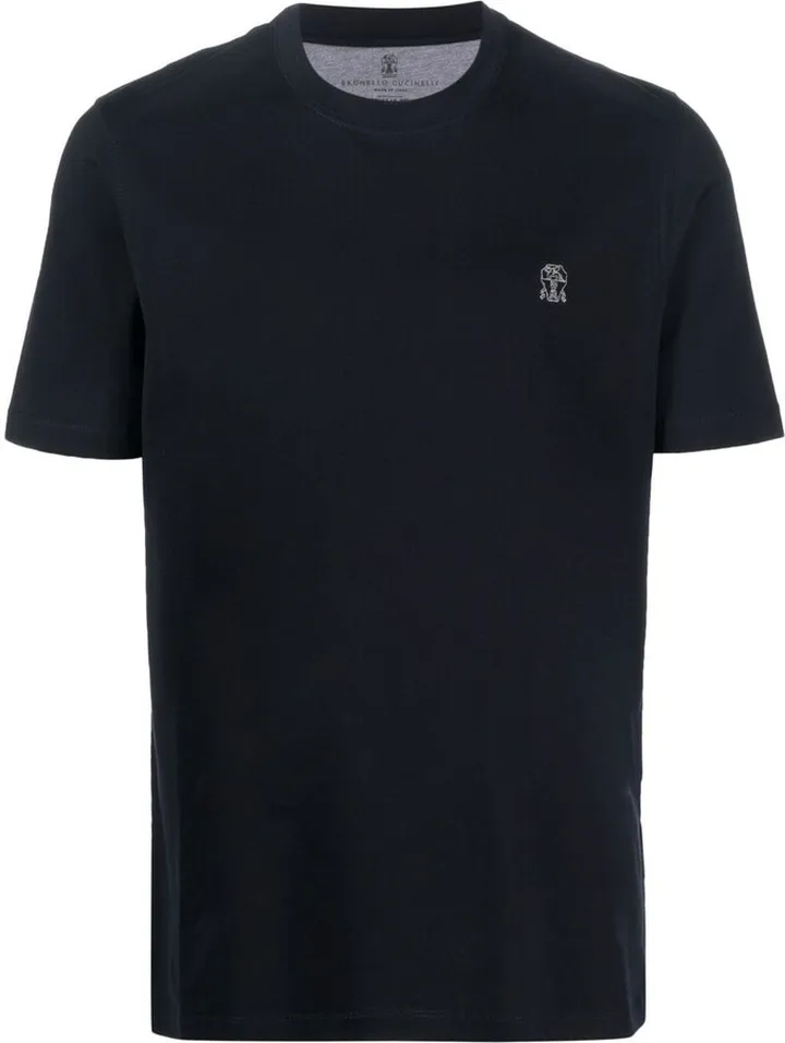 embroidered-logo cotton T-shirt