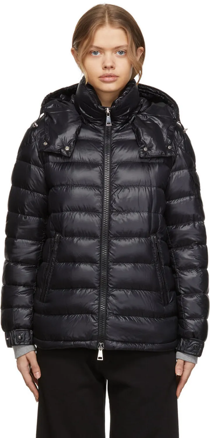 Moncler Black Down Dalles Jacket