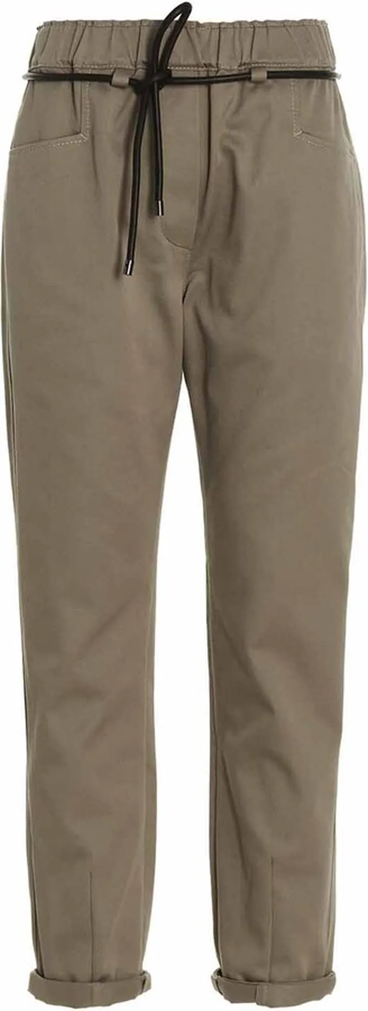 Leather Belt Pants