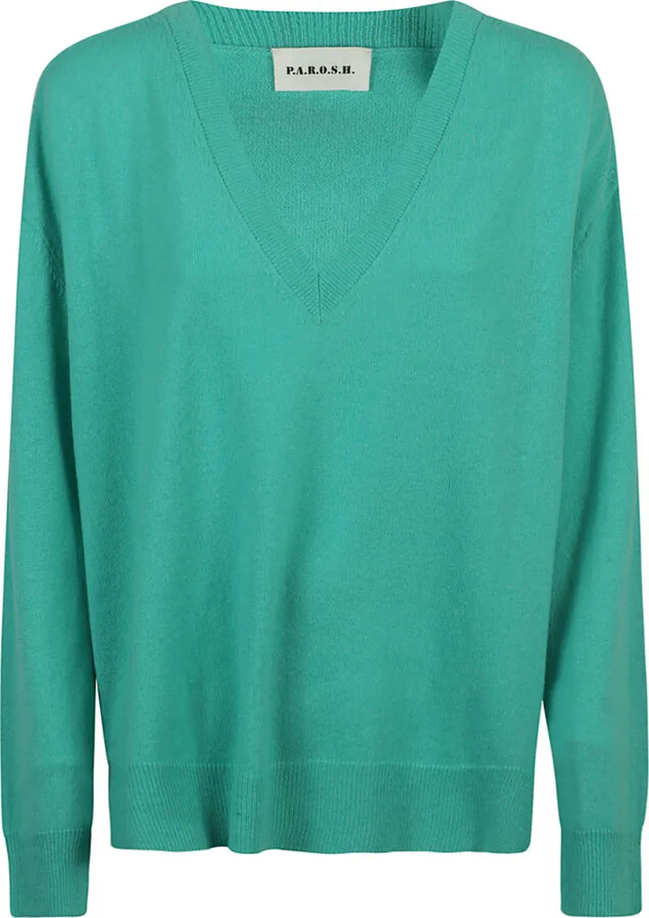 Oversized V-neck Jumper