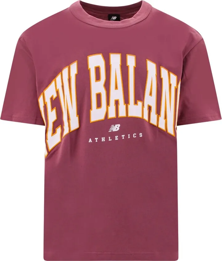 Cotton t-shirt with logo print
