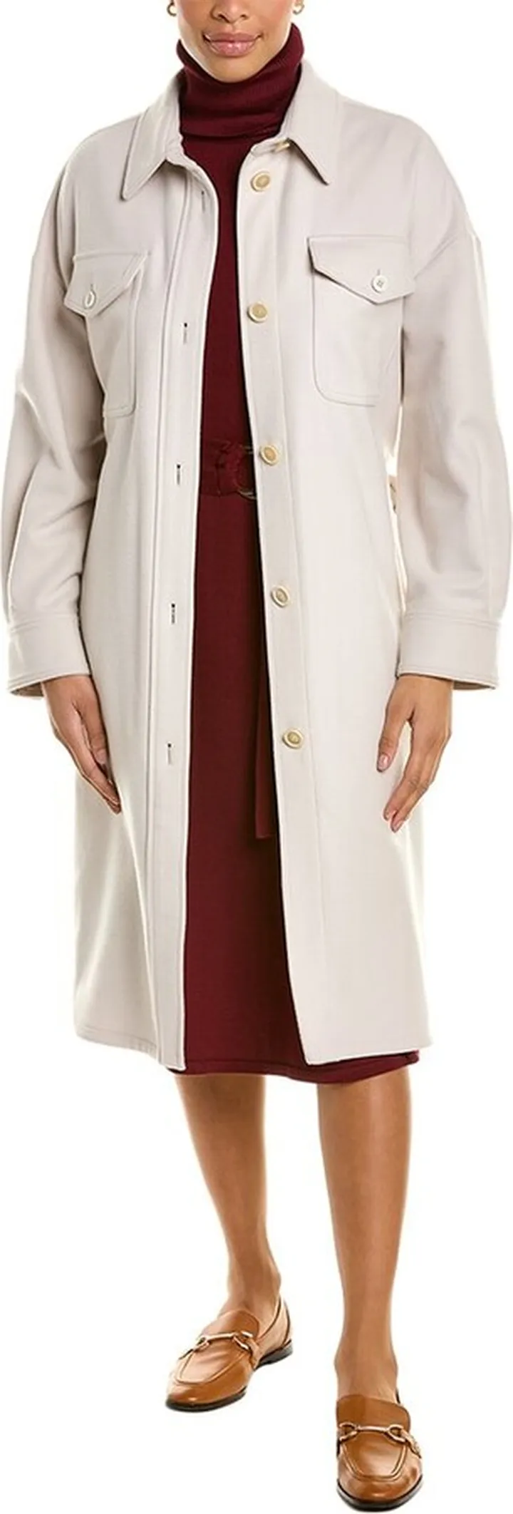 Brunello Cucinelli Wool-Blend Coat