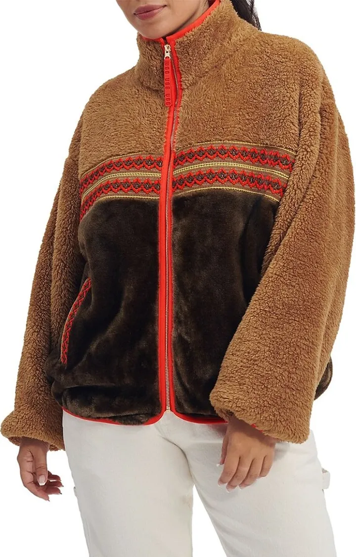Sherpa & Faux Fur Marlene Jacket