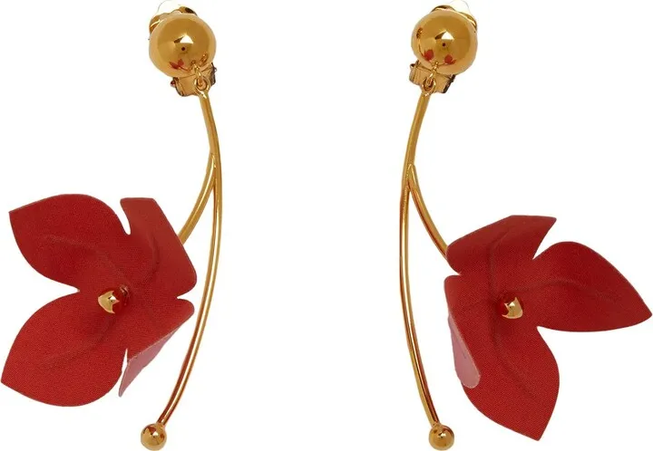 Earrings Orange