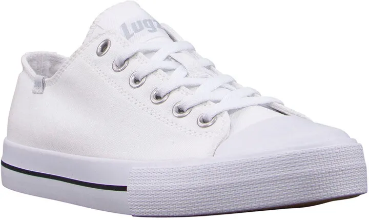 Stagger Lace Up Low Top Sneaker