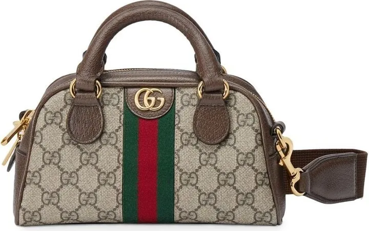 Ophidia GG-canvas tote