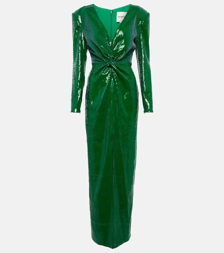 Sequined gown