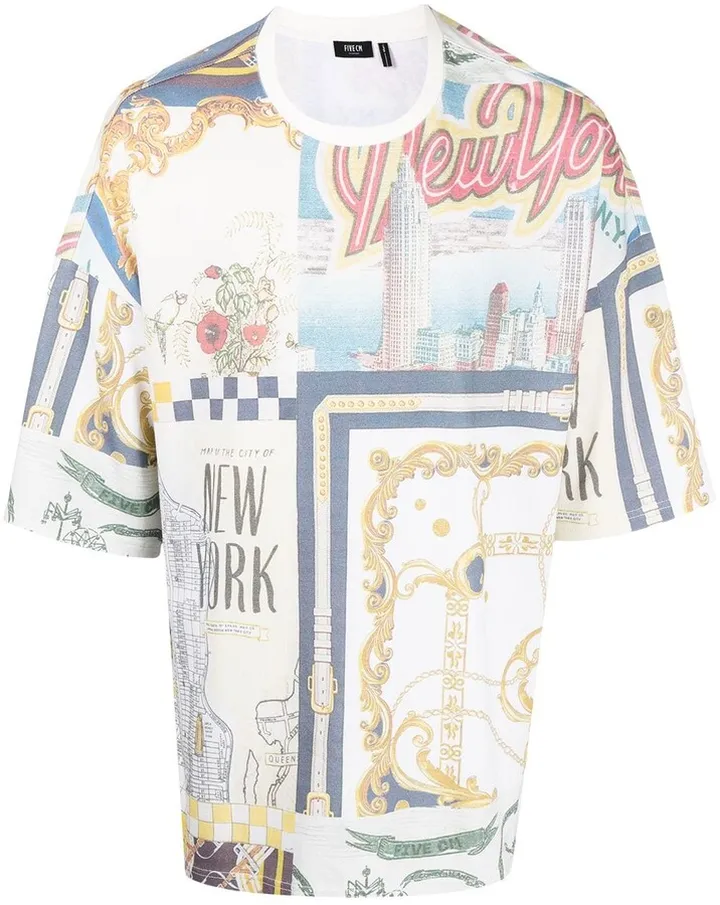 graphic-print T-shirt