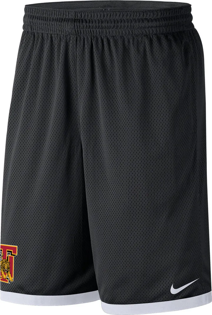 Tuskegee Nike Men's College Mesh Shorts in Black
