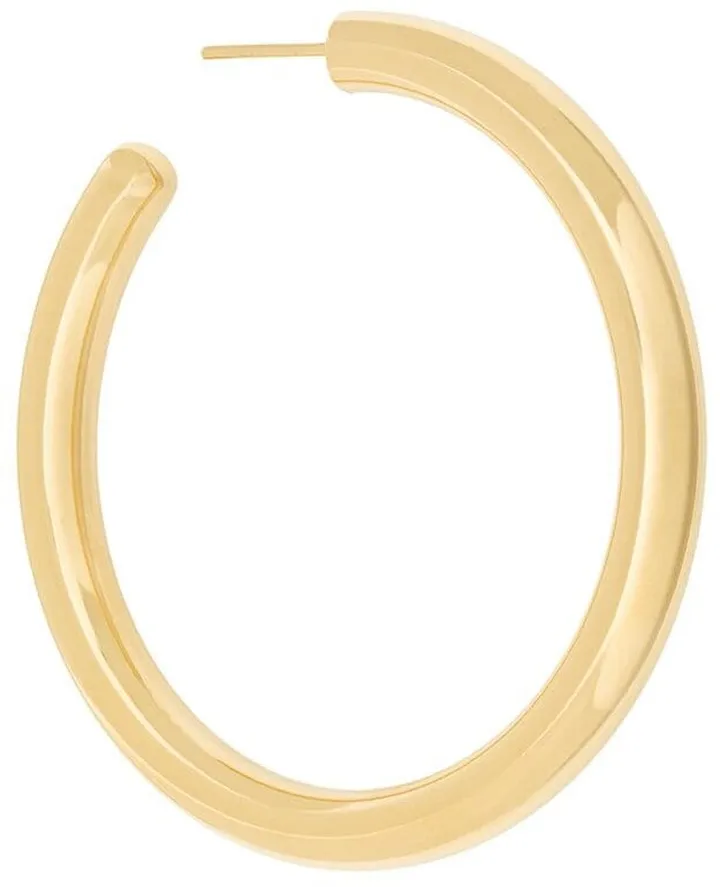 Ruby 50 hoop earring