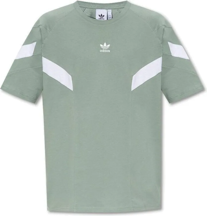 Adidas Originals Logo Embroidered Crewneck T-Shirt