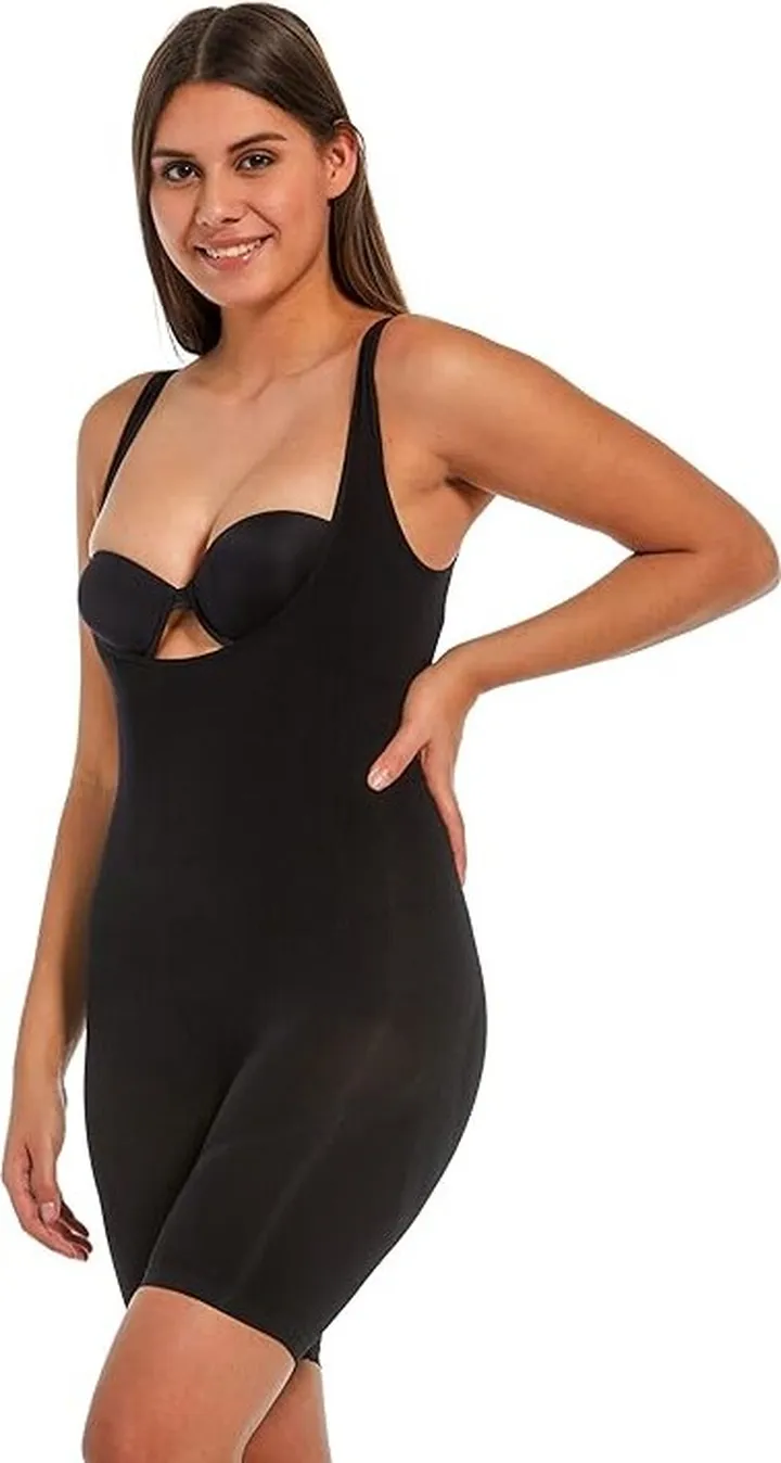 MAGIC Bodyfashion Comfort Bodysuit (Black) Women's Jumpsuit & Rompers One Piece