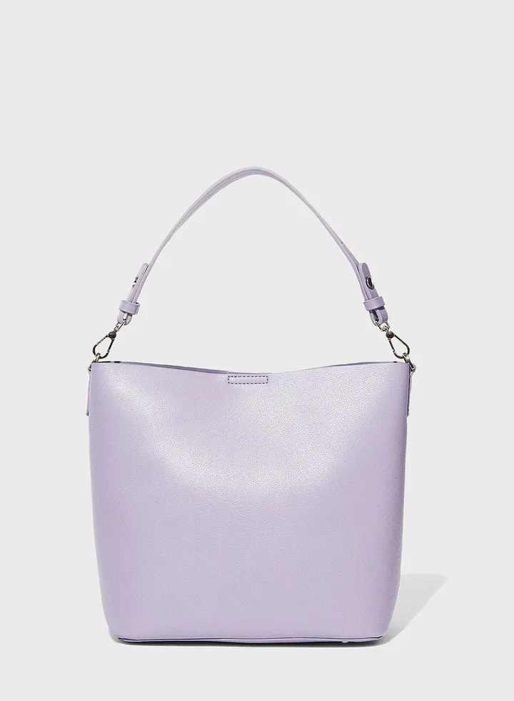 Fabric Strap Shoulder Bag