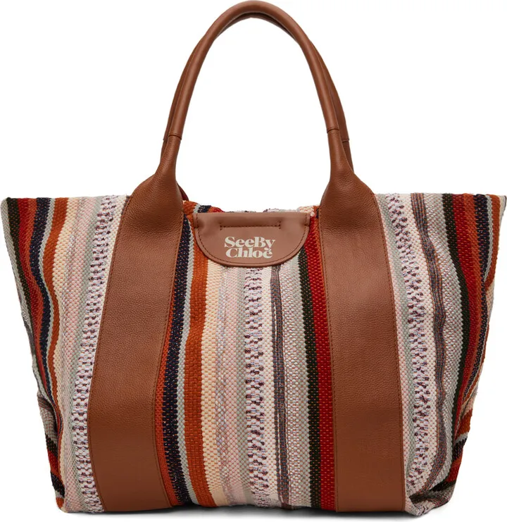 See by Chloé Multicolor Laetizia Tote Bag