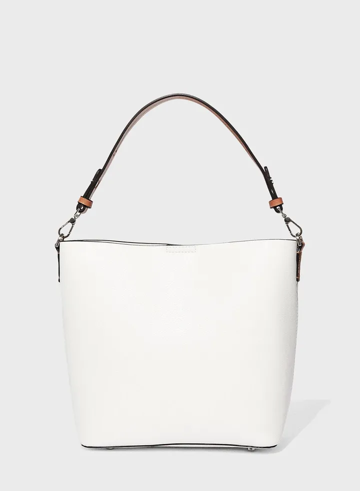 Fabric Strap Shoulder Bag