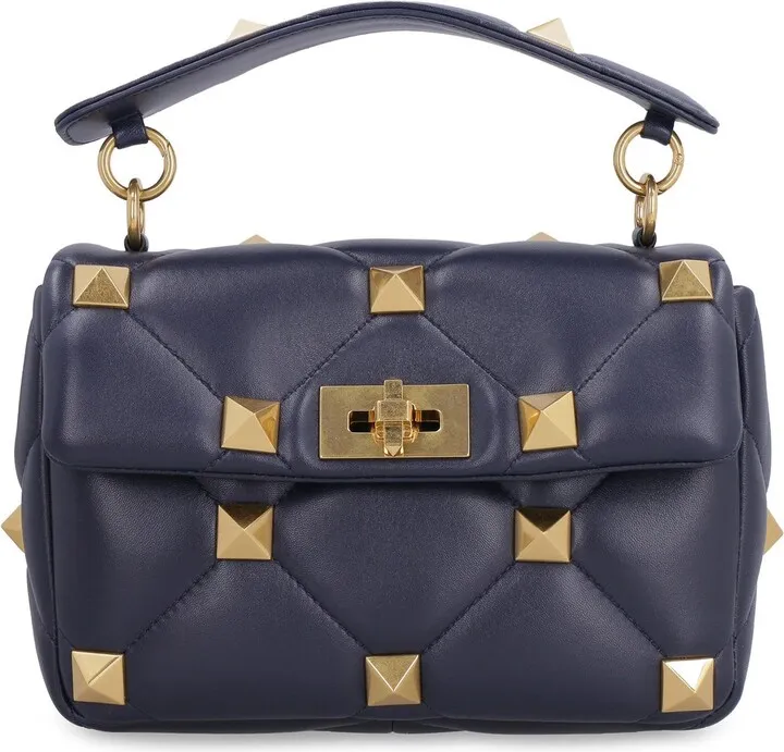 Valentino Garavani Roman Stud Chain-Link Shoulder Bag