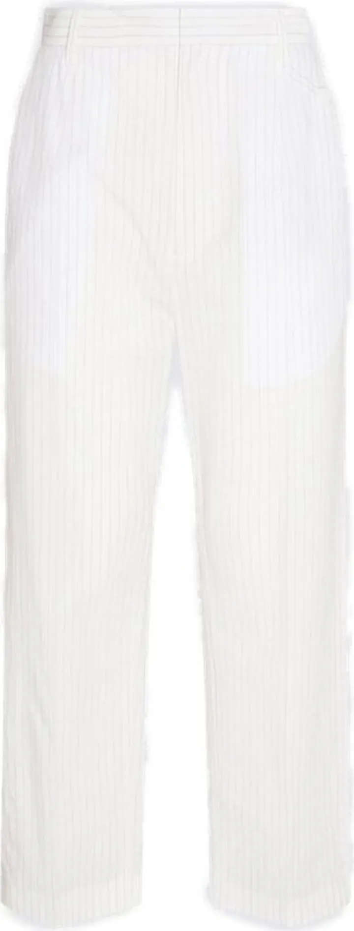 MM6 Maison Margiela Striped Straight Leg Trousers