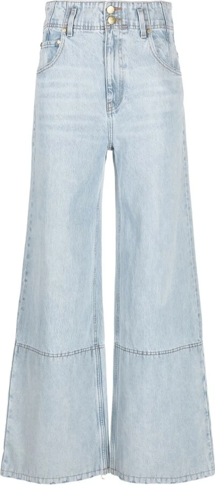 High-Waisted Wide-Leg Jeans