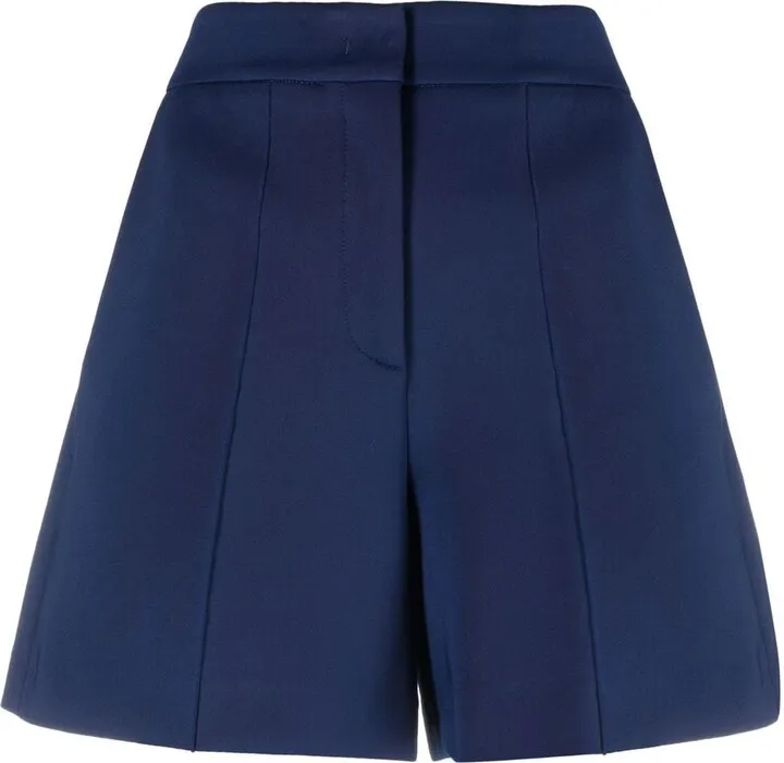 Sedan high-waisted shorts