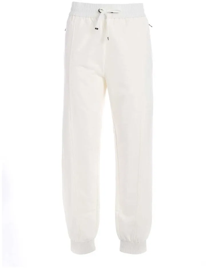 Emporio Armani Straight leg Drawstring Trousers