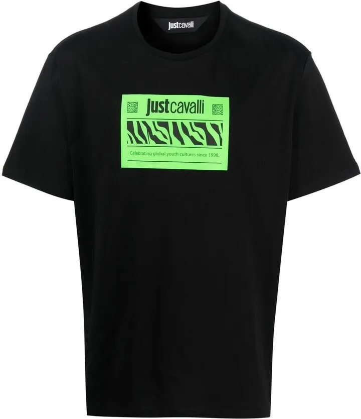 logo-print cotton T-shirt