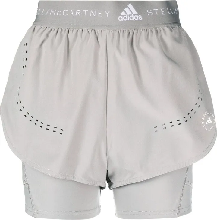 True purpose layered shorts