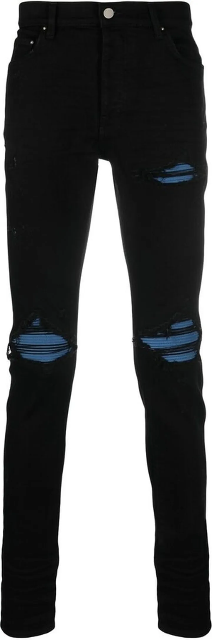 MX1 Ultra Suede distressed jeans