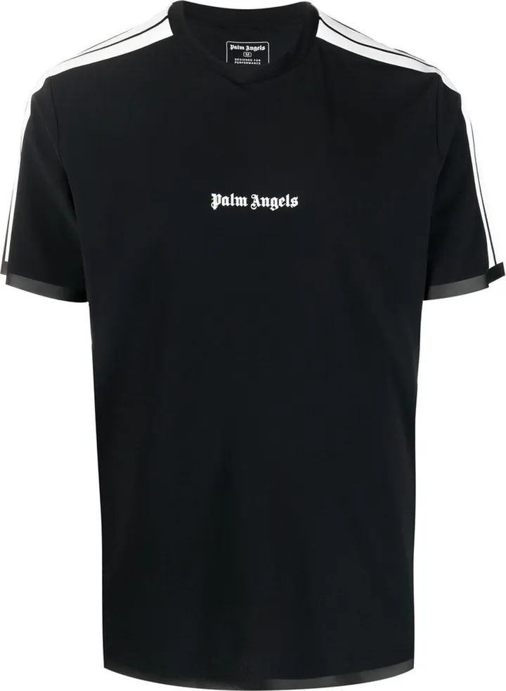 logo-print performance T-shirt