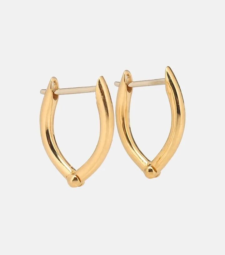 Cristina Small 18kt gold hoop earrings