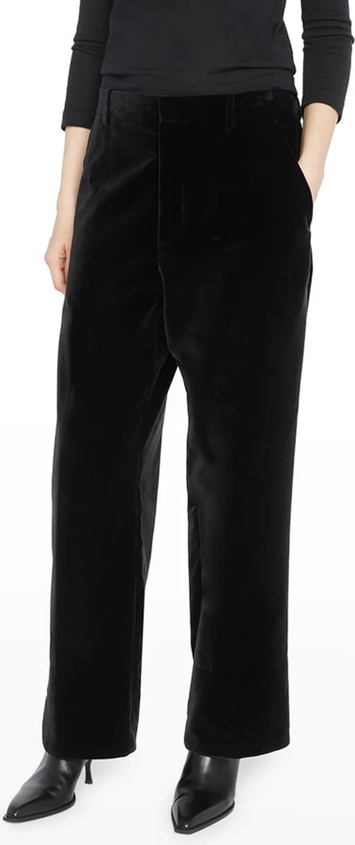 Padma Wide-Leg Velvet Pants