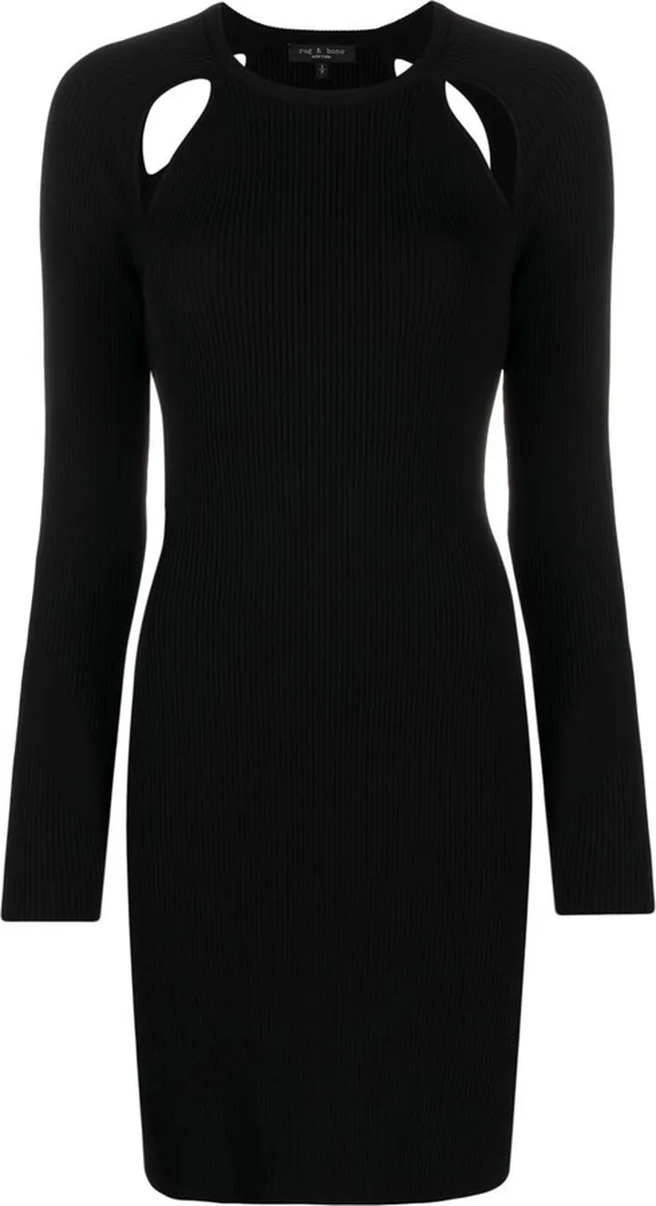 Shoulder Cut-Out Dress