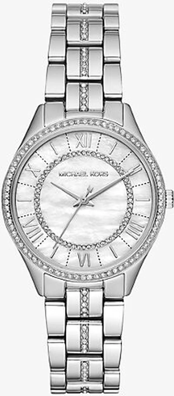 Mini Lauryn Pavé Silver-Tone Watch