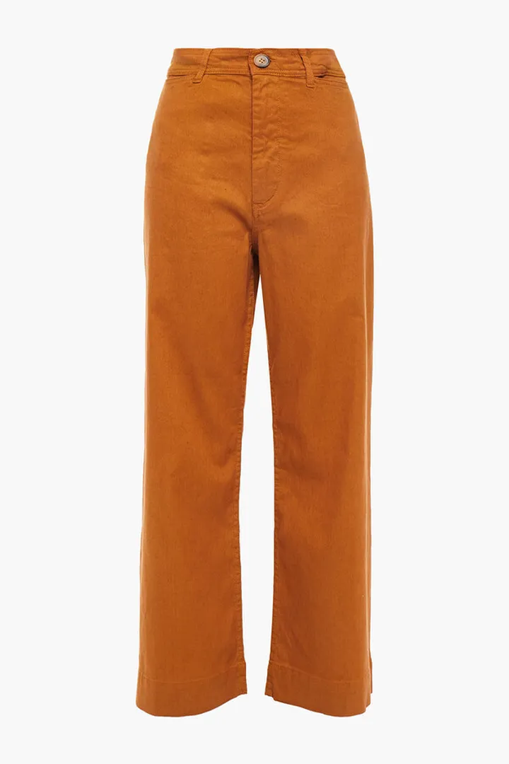 Molly high-rise wide-leg jeans