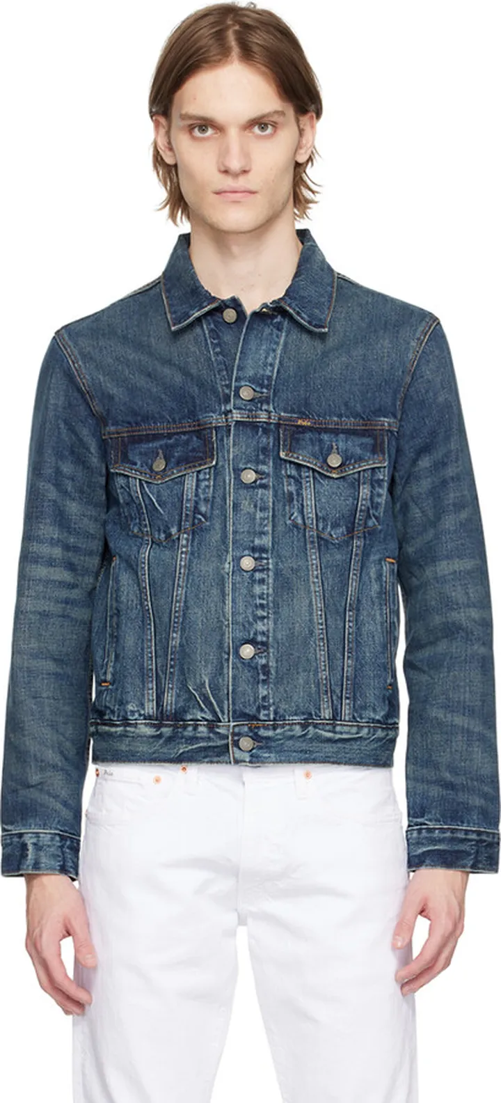 Polo Ralph Lauren Blue Trucker Denim Jacket