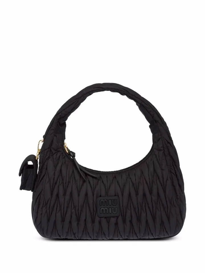 Matelassé Recycled Nylon Mini Bag