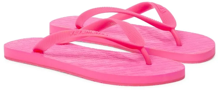 Logo thong sandals