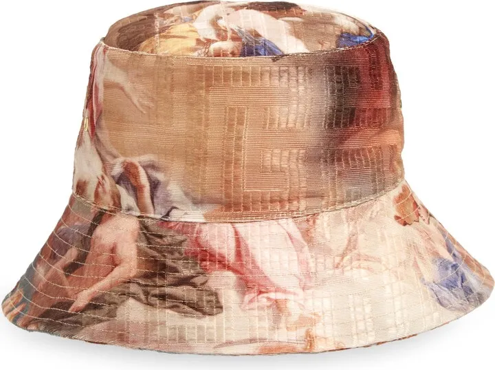 Sky Monogram Jacquard Bucket Hat