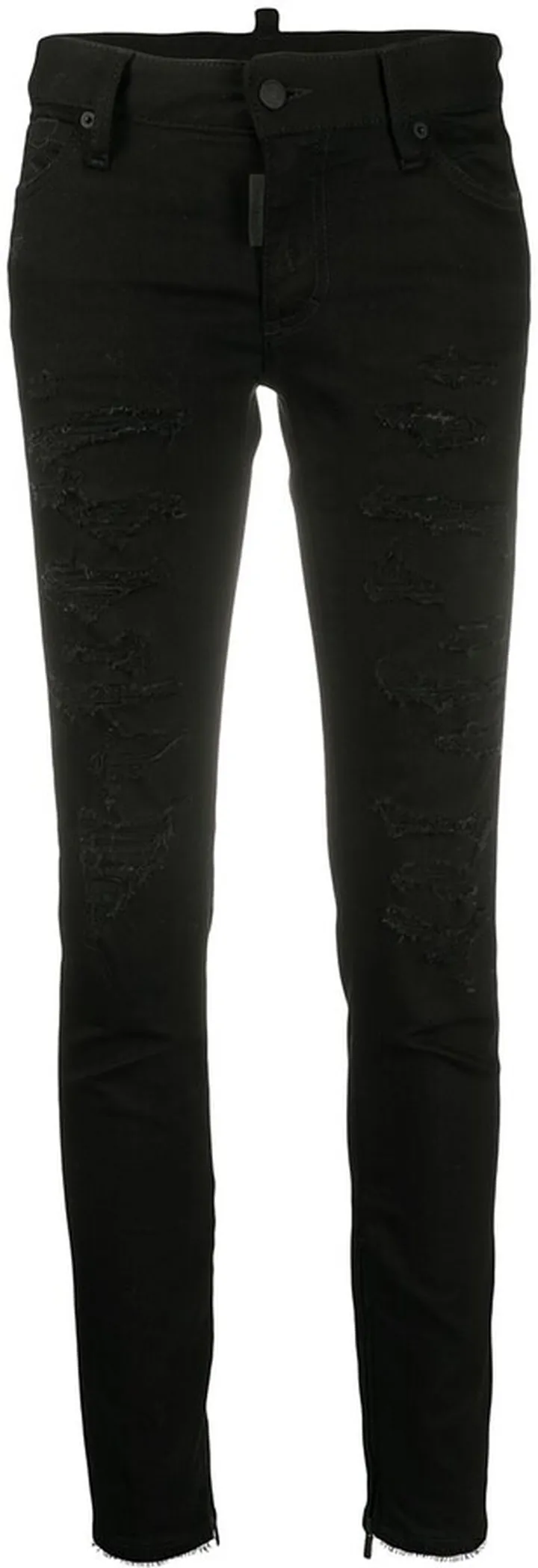High-Waist Skinny Jeans